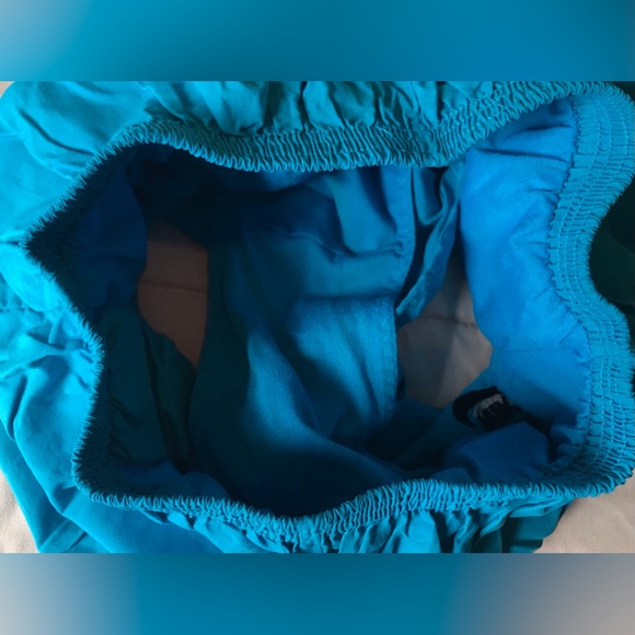 *2/$16* Y2K Bright Blue Nike Lined Running Shorts - M - Picture 6 of 6